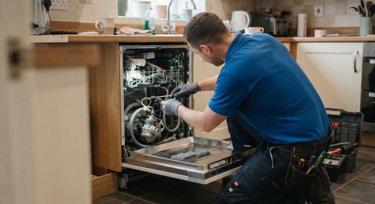 When to Seek Help of Professionals for Dishwasher Repairing Services?